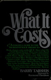 Cover of: What it costs