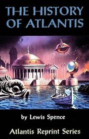 Cover of: The History of Atlantis
