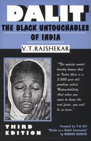 Cover of: Dalit: The Black Untouchables of India