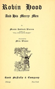 Cover of: Robin Hood and his merry men