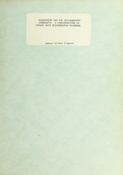 Cover of: Management and the oceanography community by Samuel Wilson Sigmund