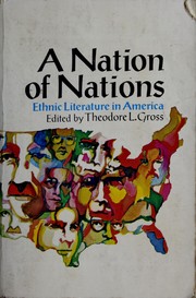 Cover of: A nation of nations: ethnic literature in America.