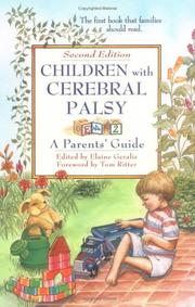 Cover of: Children with cerebral palsy: a parent's guide
