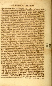 Cover of: An appeal to the young