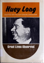 Cover of: Huey Long by compiled by Hugh Davis Graham.