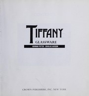 Cover of: Tiffany glassware by Norman Potter