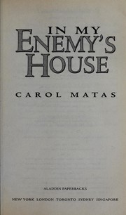 Cover of: In my enemy's house
