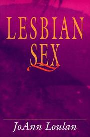 Cover of: Lesbian sex