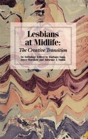 Cover of: Lesbians at midlife by Barbara Sang, Joyce Warshow, Adrienne J. Smith