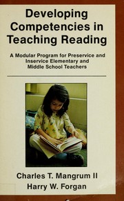 Developing competencies in teaching reading by Charles T. Mangrum