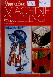 Cover of: Innovative machine quilting