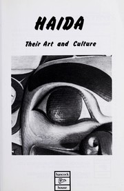 Cover of: Haida: Their Art and Culture