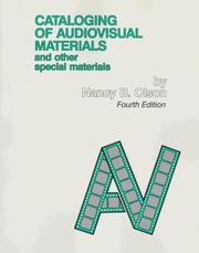 Cover of: Cataloging of audiovisual materials and other special materials: a manual based on AACR 2