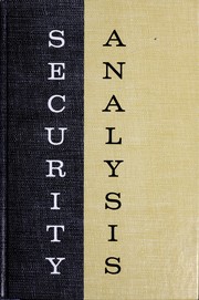 Cover of: Security analysis by Benjamin Graham