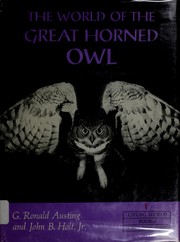 Cover of: The world of the great horned owl