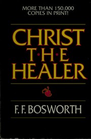 Cover of: Christ the healer
