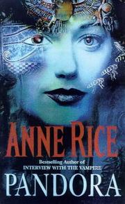 Cover of: Pandora (New Tales of the Vampires) by Anne Rice