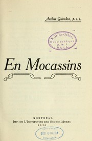 Cover of: En mocassins