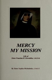 Cover of: Mercy my mission