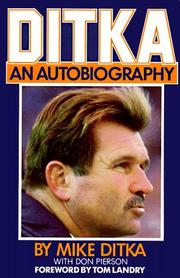 Cover of: Ditka: an autobiography