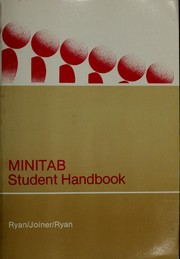 Cover of: Minitab student handbook