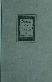Cover of: Scarne on cards.