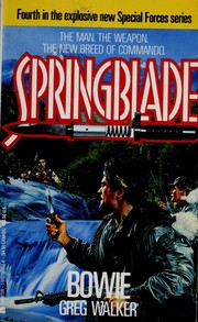 Cover of: Bowie (Springblade, No 4) by Greg Walker, Greg Walker