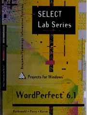 Cover of: WordPerfect 6.1 projects for Windows