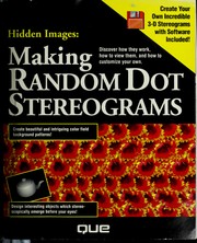 Cover of: Hidden images: making random dot stereograms