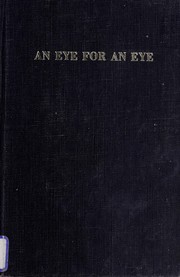 Cover of: An eye for an eye.