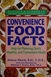 Cover of: Convenience food facts by Arlene Monk