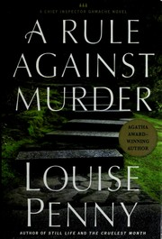 Cover of: A rule against murder by Louise Penny