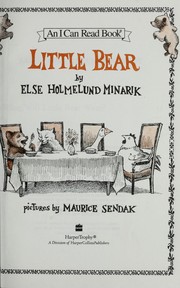 Cover of: Adventures of Little Bear (Little Bear) [ILLUSTRATED]