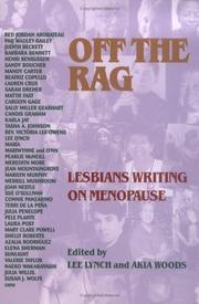 Cover of: Off the Rag: Lesbians Writing on Menopause