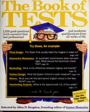 Cover of: The book of tests