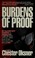 Cover of: Burdens of Proof