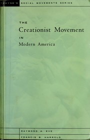 Cover of: The creationist movement in modern America