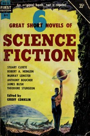 Cover of: 6 great short novels of science fiction.