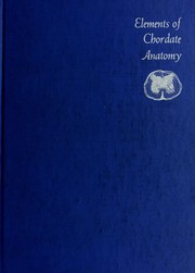 Cover of: Elements of chordate anatomy by Charles K. Weichert