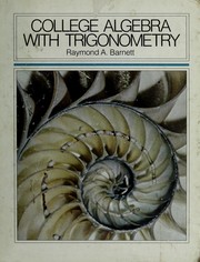 Cover of: College algebra with trigonometry