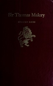 Cover of: Sir Thomas Malory. by Edmund Reiss