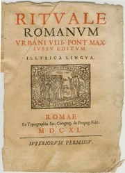 Rituale Romanum by Catholic Church