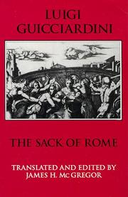 Cover of: The sack of Rome
