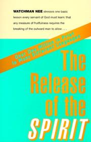 Cover of: The Release of the Spirit