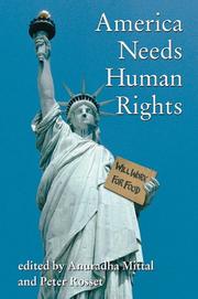 Cover of: America Needs Human Rights