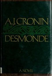 Cover of: Desmonde by A. J. Cronin