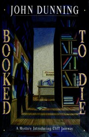 Cover of: Booked to die: a mystery introducing Cliff Janeway