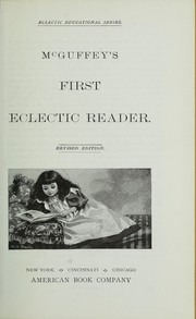 Cover of: McGuffey's first-[sixth] eclectic reader.