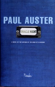 Cover of: Oracle night by Paul Auster
