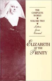 Cover of: Complete Works by Elizabeth of the Trinity
